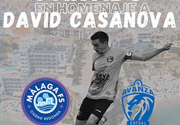 El fútbol sala homenajea hoy a David Casanova