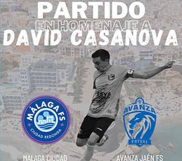 El fútbol sala homenajea hoy a David Casanova