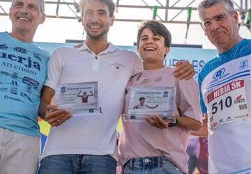 Cristóbal Ortigosa y Nazha Machrou se imponen en la Carrera Urbana