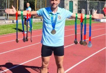 José D. Lozano obtiene nueve medallas en el Europeo de Policías y Bomberos