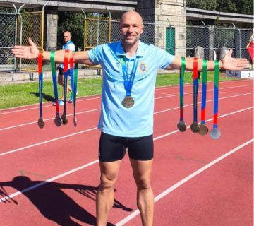 José D. Lozano obtiene nueve medallas en el Europeo de Policías y Bomberos