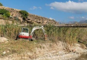 Desbroce y limpieza del río Chíllar