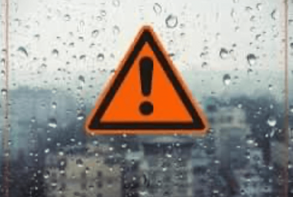 Alerta Naranja por lluvias en Nerja.