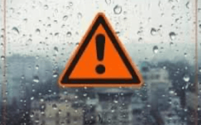 Alerta Naranja por lluvias en Nerja.