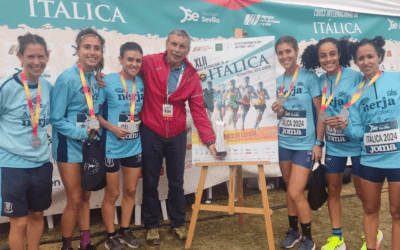 El Club Nerja de Atletismo femenino, subcampeón de España de cross