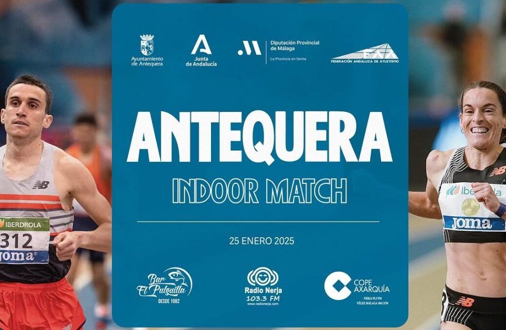 Todo listo para el Meeting Antequera Indoor Match el próximo 25 de enero
