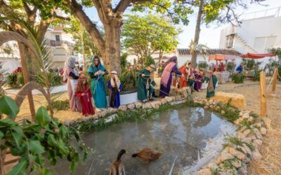 El Belén Viviente de Las Protegidas, un referente navideño en Nerja