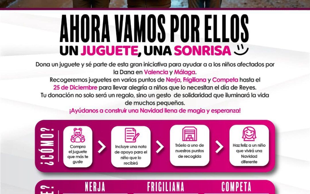 Iván Franco promueve una recogida solidaria de juguetes en Nerja