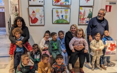 El Centro Cultural Villa de Nerja celebra la Navidad con la exposición de dibujos infantiles