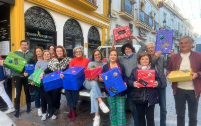 Donación solidaria de juguetes para familias vulnerables en Nerja
