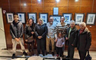 Miguel Olaya presenta su exposición de cianotipias en Nerja