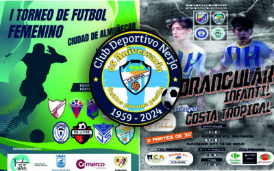 El CD Nerja prepara su participación en dos grandes torneos de fútbol en la Costa Tropical