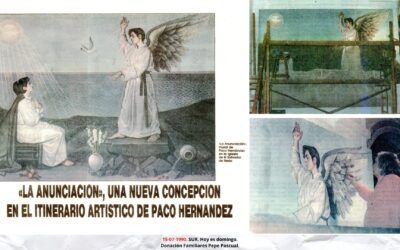 El emblemático mural de Paco Hernández en Nerja cumple 35 años