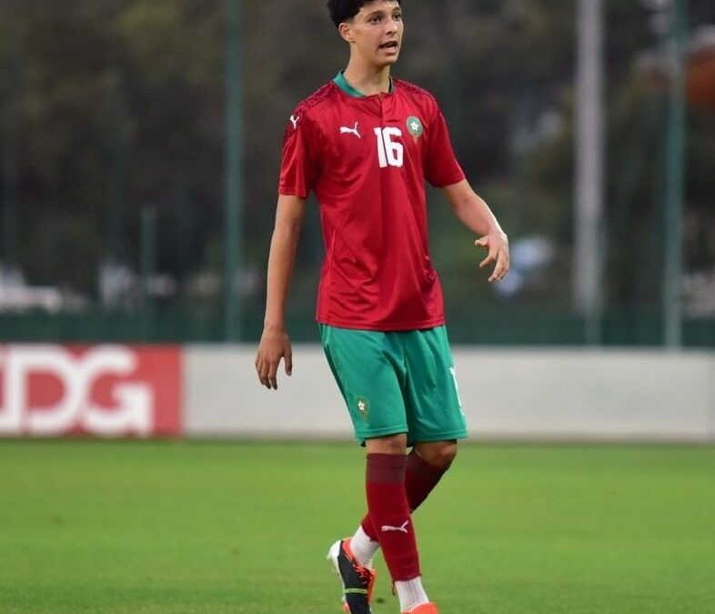 Adam Baabit, talento nerjeño en la selección sub-17 de Marruecos