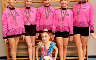 Gran inicio para el Club Gymcosta Nerja en el Trofeo Rítmica Chana