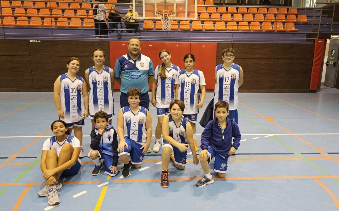 El equipo Mini del Club Baloncesto Nerja viaja a Málaga para un partido clave
