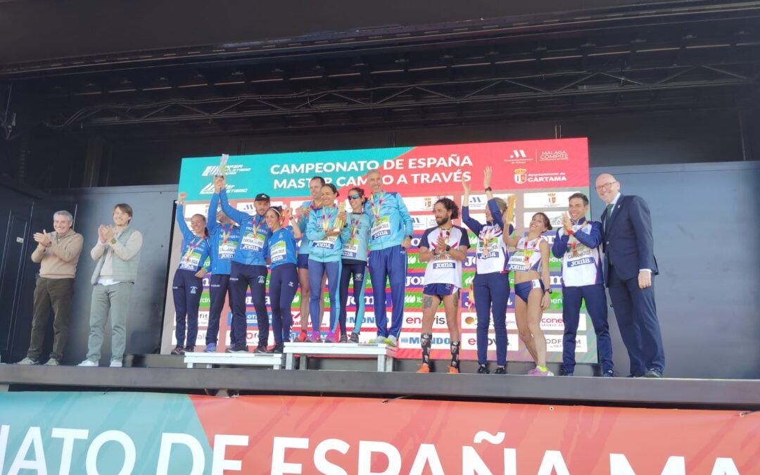 El atletismo nerjeño brilla en el Campeonato de España Máster