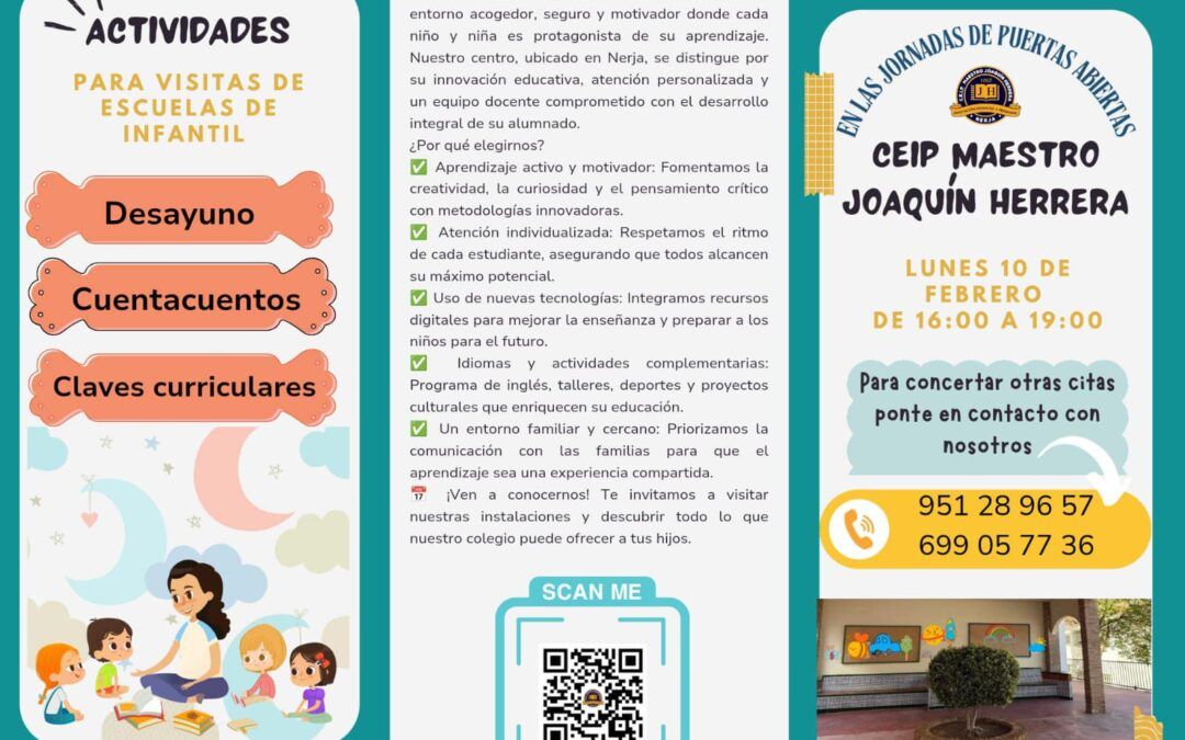 El CEIP Maestro Joaquín Herrera abre sus puertas a las familias de Nerja