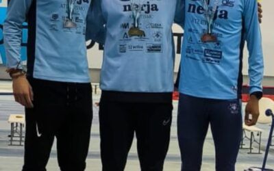 El Trops-Cueva de Nerja brilla con 23 medallas en el Andaluz de Short Track