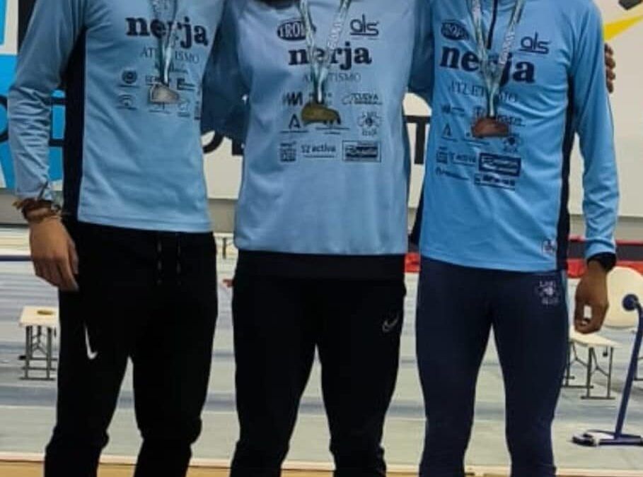 El Trops-Cueva de Nerja brilla con 23 medallas en el Andaluz de Short Track