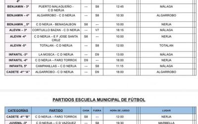 El CD Nerja vuelve a la liga con energía renovada: Aquí tienes todos los partidos de esta semana