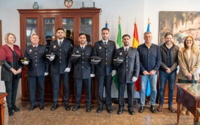 Cuatro nuevos agentes se incorporan a la Policía Local de Nerja