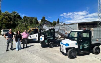 Nerja incorpora tres nuevos camiones de recogida de residuos para un municipio más limpio