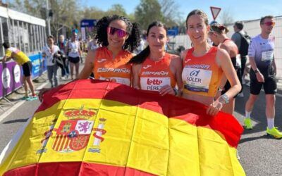Ikram Rharsalla, bronce europeo por equipos con España en media maratón
