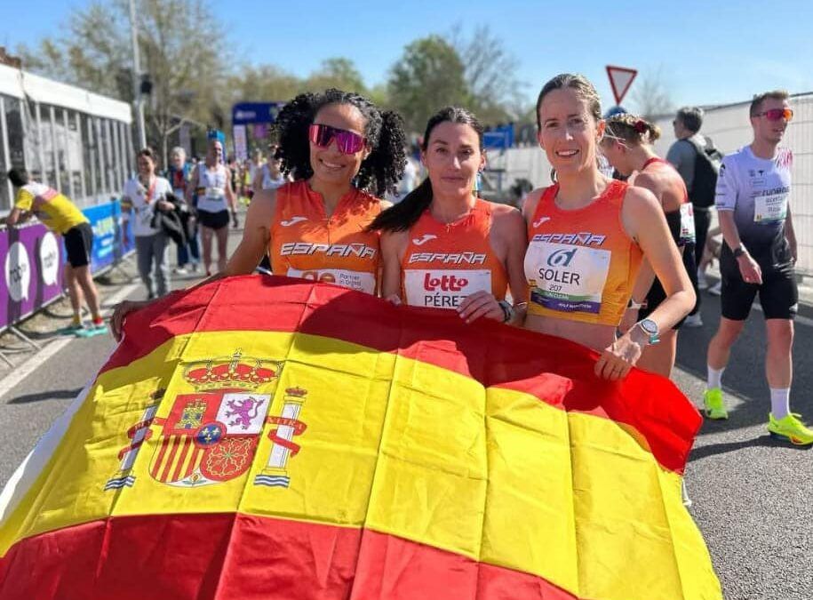 Ikram Rharsalla, bronce europeo por equipos con España en media maratón