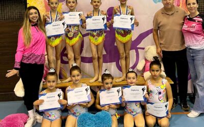 Nerja acoge la Copa Provincial de Gimnasia Rítmica con oro benjamín