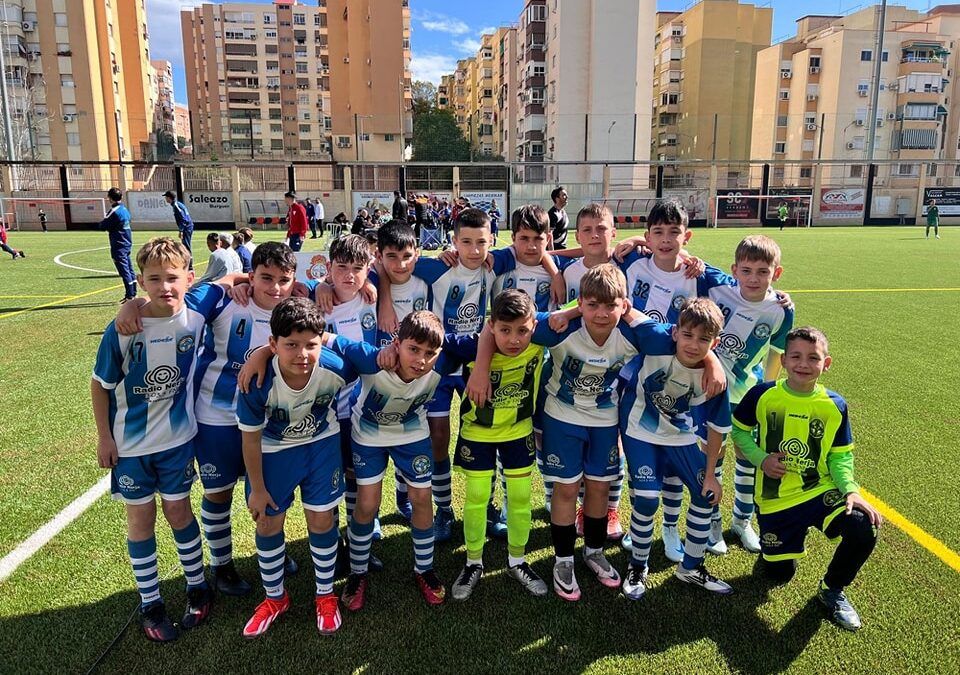 La emoción del fútbol base regresa tras una intensa Semana Santa en Nerja