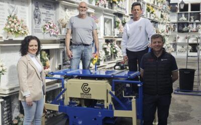 El Cementerio Municipal de Nerja moderniza sus servicios con un nuevo elevador
