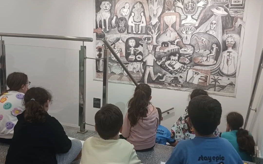 Un sábado lleno de arte y magia en el Museo de Nerja con los peques
