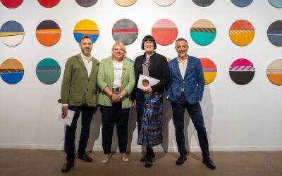 Gran acogida en la inauguración de “Horizontes” de Pepa Cano en el Museo de Nerja