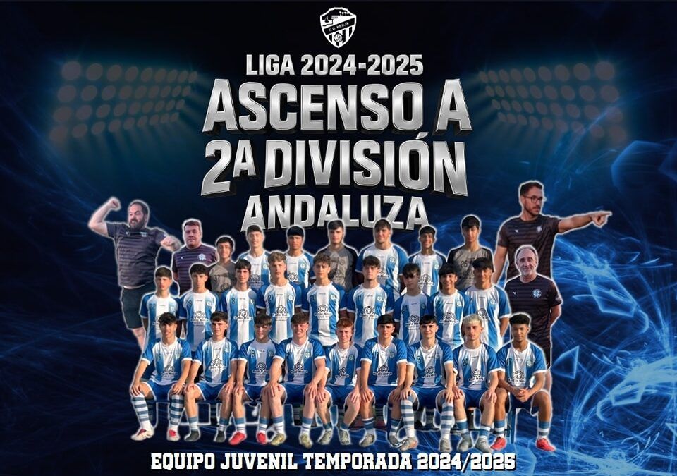 ¡El juvenil del CD Nerja hace historia con su ascenso a Segunda Andaluza!