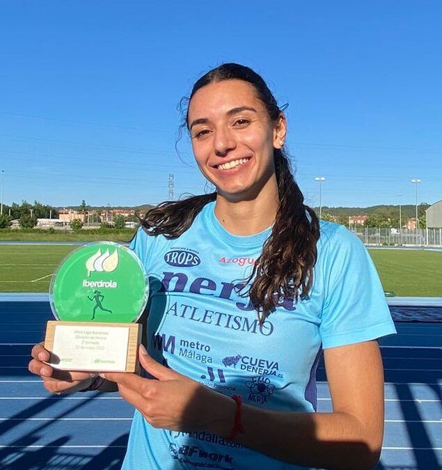 Laura Aguilera brilla con mínima europea en León