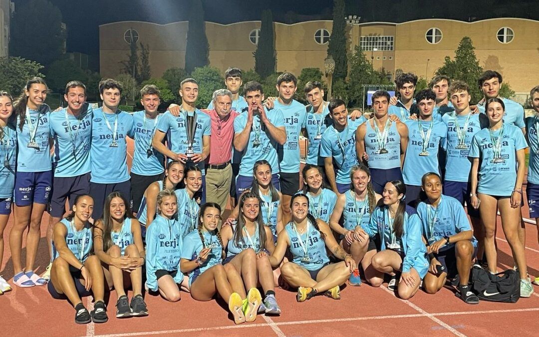 El Club Nerja de Atletismo, subcampeón andaluz en Jaén con doble podio