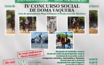 Nerja acoge el IV Concurso Social de Doma Vaquera este 24 de mayo