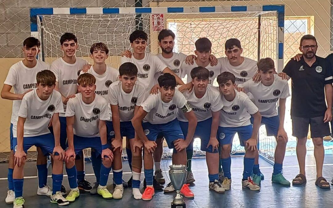 El cadete del CD Cultural Nerja Fútbol Sala gana la Copa Federación de Málaga