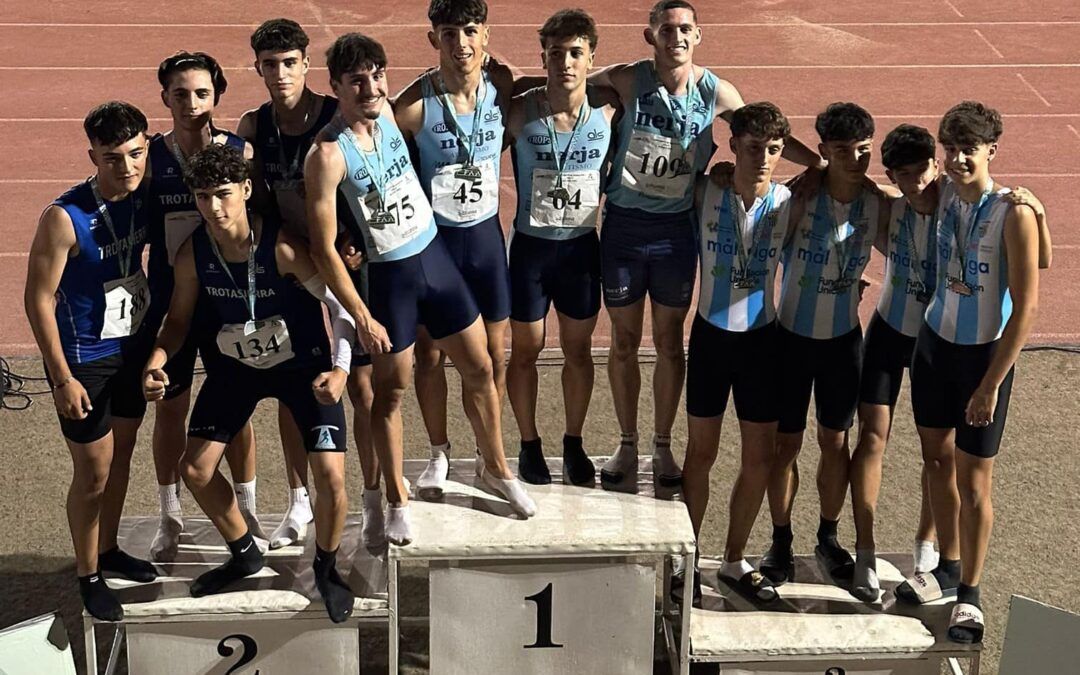 El Trops-Cueva de Nerja arrasa en el Andaluz Sub-18 con 23 medallas