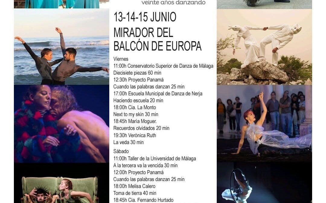 Nerjadanza cumple 20 años llevando la danza al corazón de Nerja