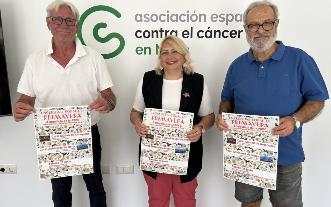 La Coral Alminares se une a la AECC este sábado