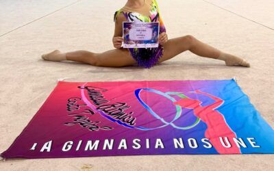 Gran actuación de María Escobar en el Campeonato Andaluz de Gimnasia Rítmica