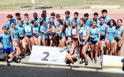 El Club Nerja de Atletismo suma 21 podios seguidos y se proclama subcampeón andaluz sub-16