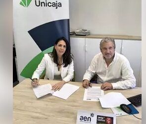 Unicaja y AEN refuerzan su colaboración en apoyo al empresariado local
