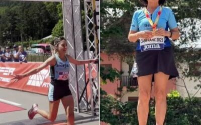 Claudia Estévez y Maribel Fernández brillan en el Nacional de Carreras de Montaña en Canfranc
