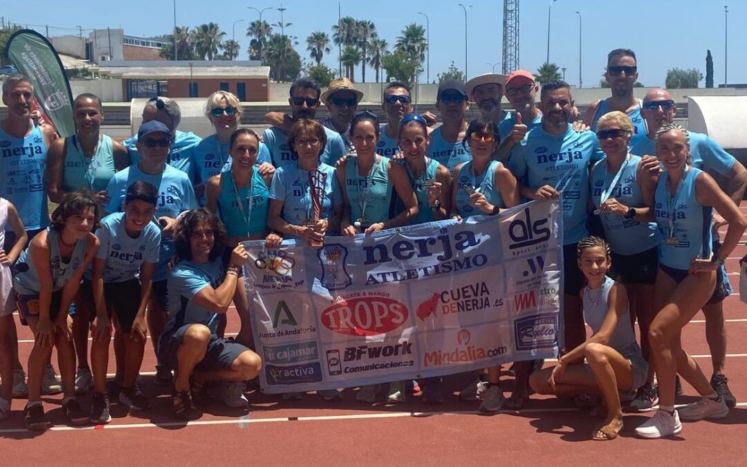 Trops-Cueva de Nerja brilla en el Andaluz Máster con podios y fuerza de equipo