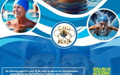 Abierto el plazo de inscripción para nuevos cursillos en la Piscina Cubierta