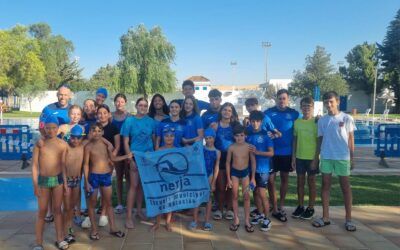 Once podios para la Escuela Municipal de Natación en el inicio del Circuito Provincial
