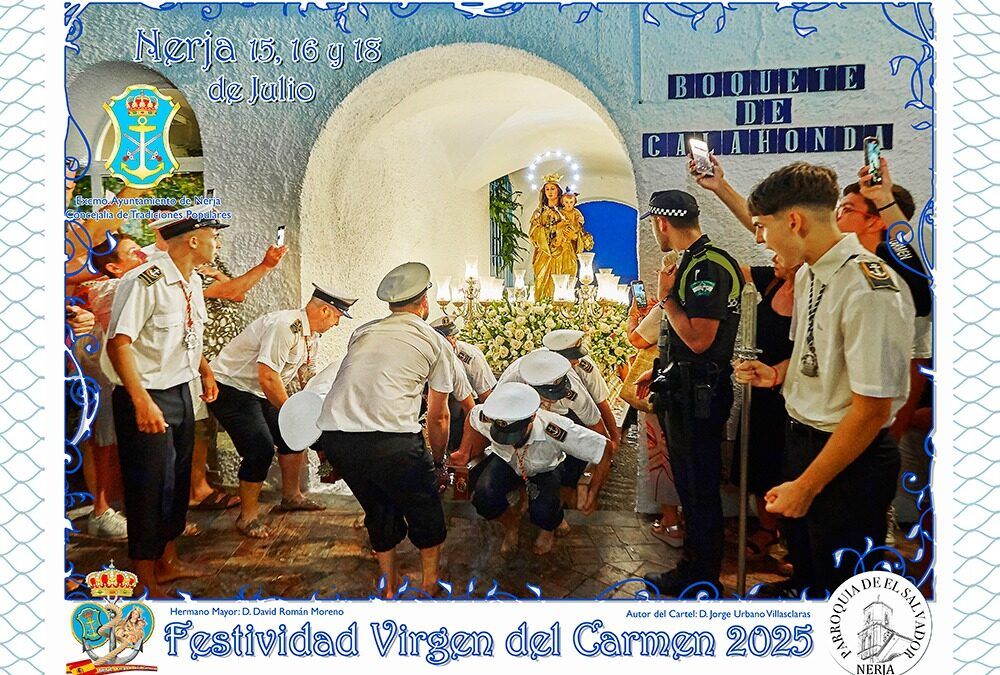 Nerja se prepara para honrar a su patrona, la Virgen del Carmen